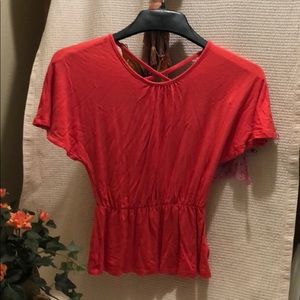 Sally M crop criss-cross top